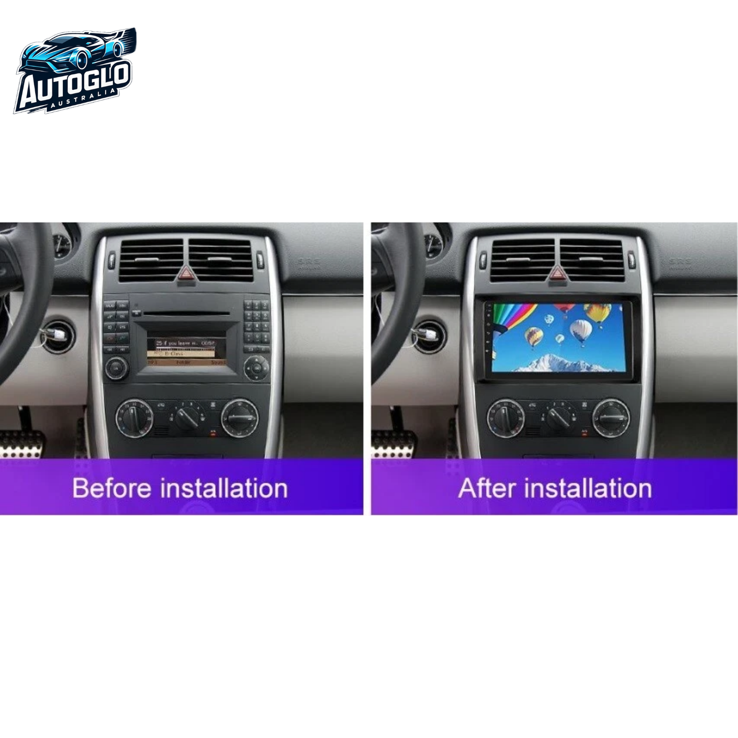 Autoglo Australia 10.1" Android Carplay BT GPS NAVI Stereo for MERCEDEZ BENZ VITO (2GB+32GB)