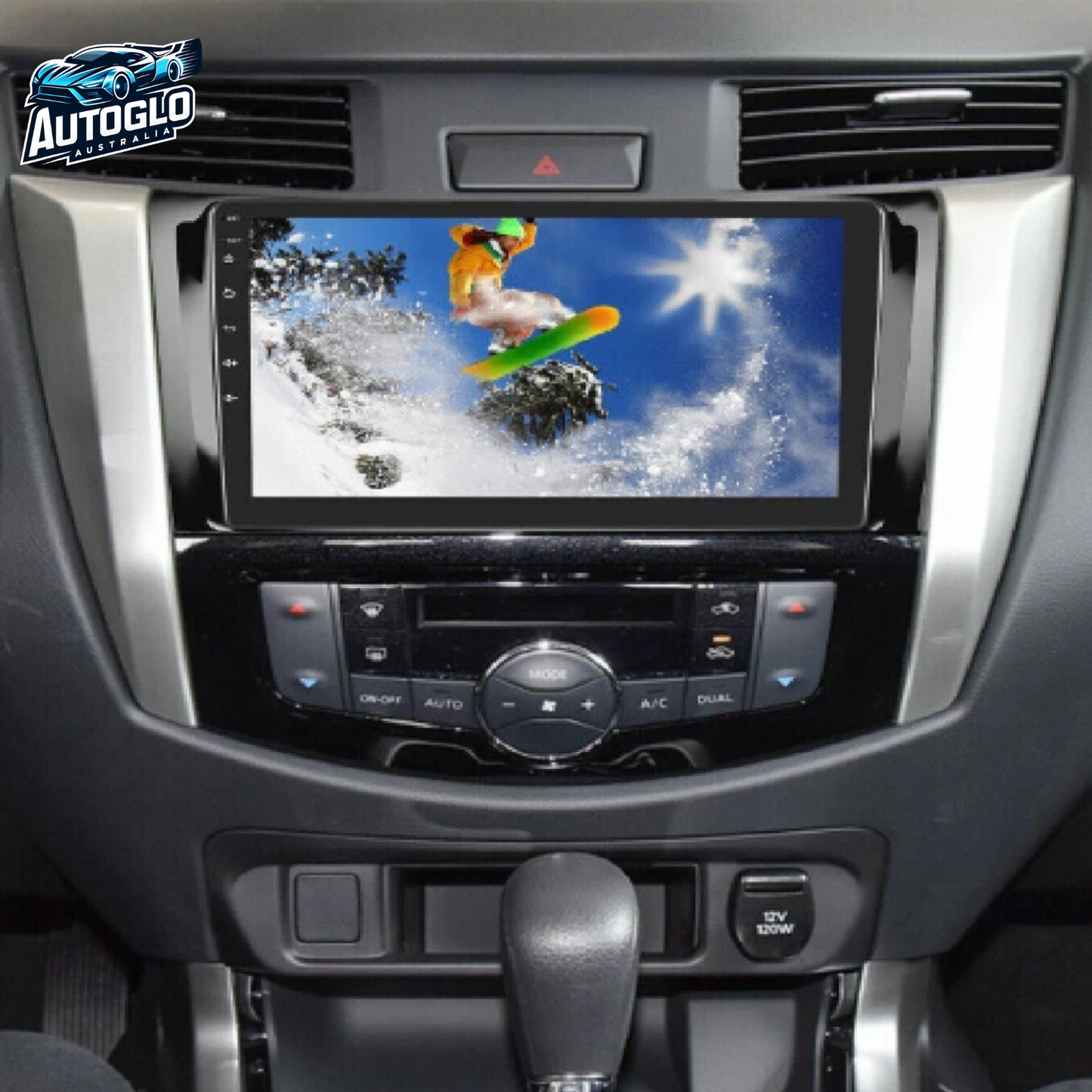 Autoglo Australia 9" (2GB+32G) Android Carplay BT GPS Stereo for NISSAN NAVARA NP300 (2015-22)