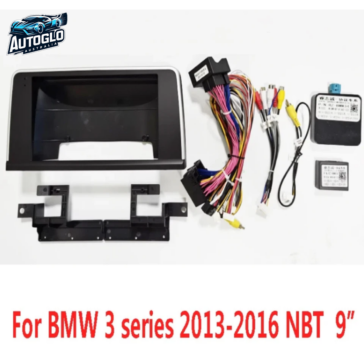 Autoglo Australia BMW 3/4 Series F-Models 9" Carplay Android BT GPS 4G Auto Stereo (NBT only)