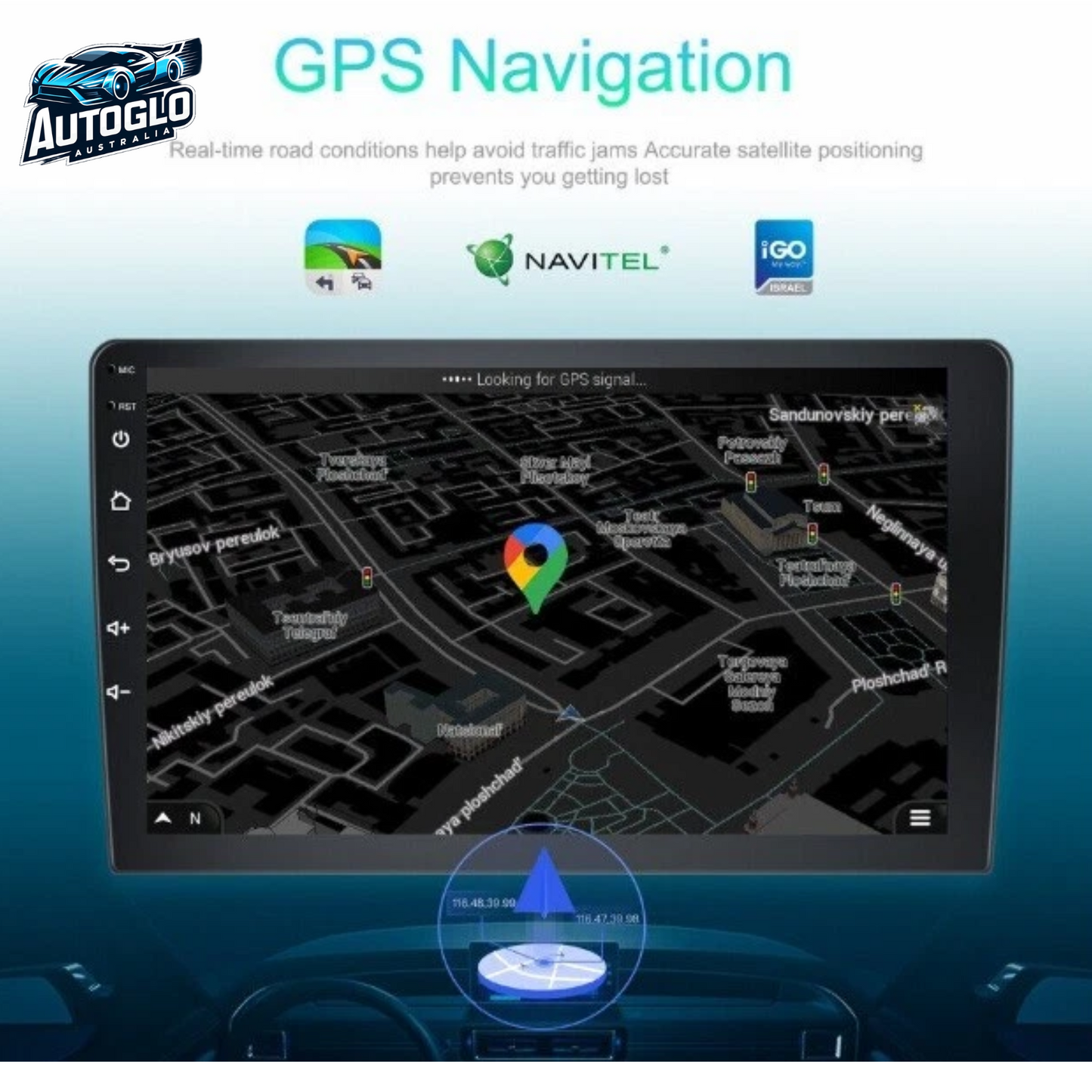 Autoglo Australia 9" (2GB+32GB) Android 13.0 Carplay BT GPS Stereo for MAZDA 6 (2007-12)