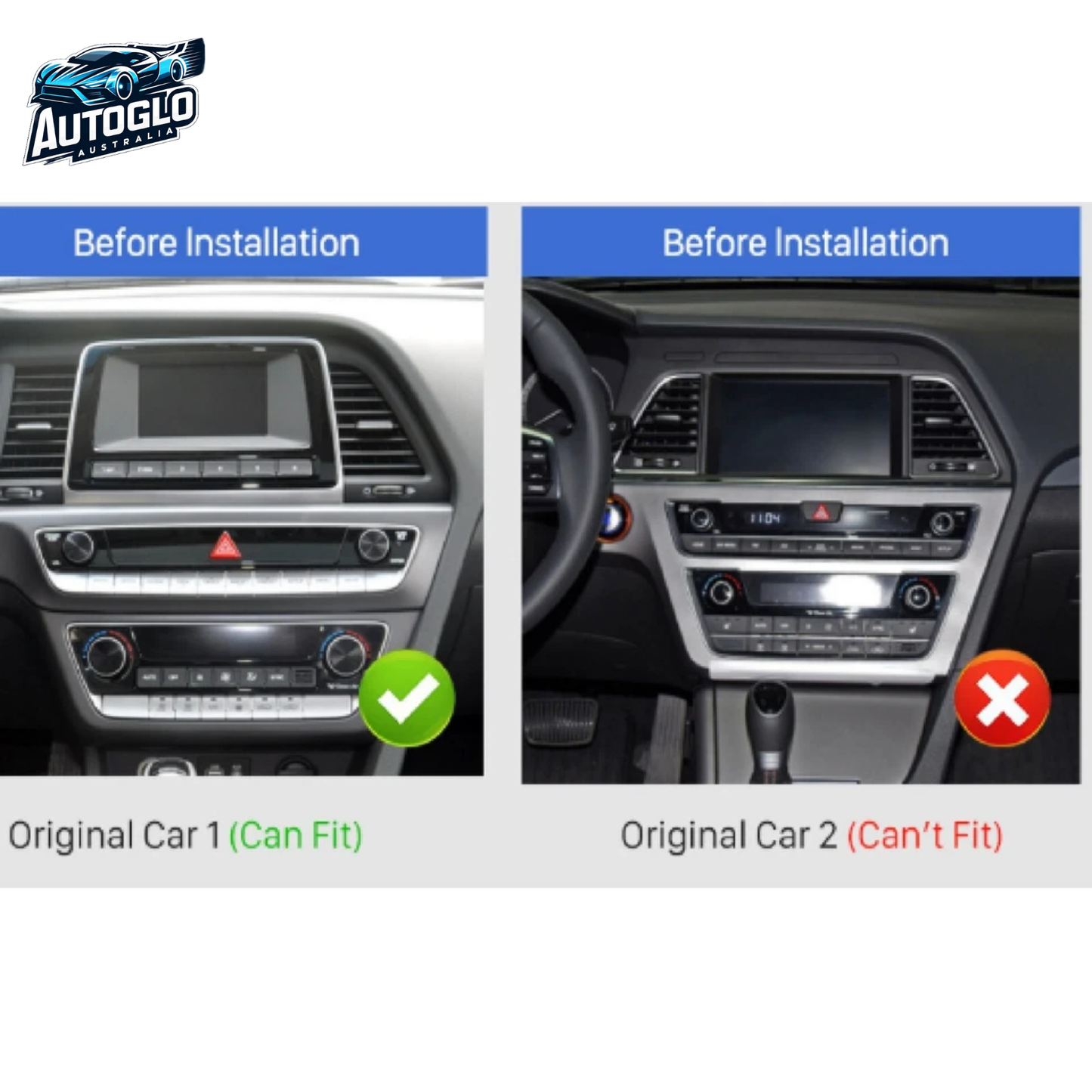 Autoglo Australia 9" (2GB+32G) Android Carplay BT GPS Stereo for HYUNDAI SONATA 7 (2017-18)