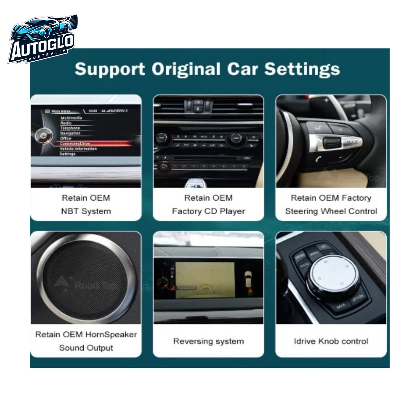 Autoglo Australia BMWBMW 1/2 Series F20 NBT 12.3" XL FHD Carplay Android BT GPS 4G Auto Stereo (NBT)