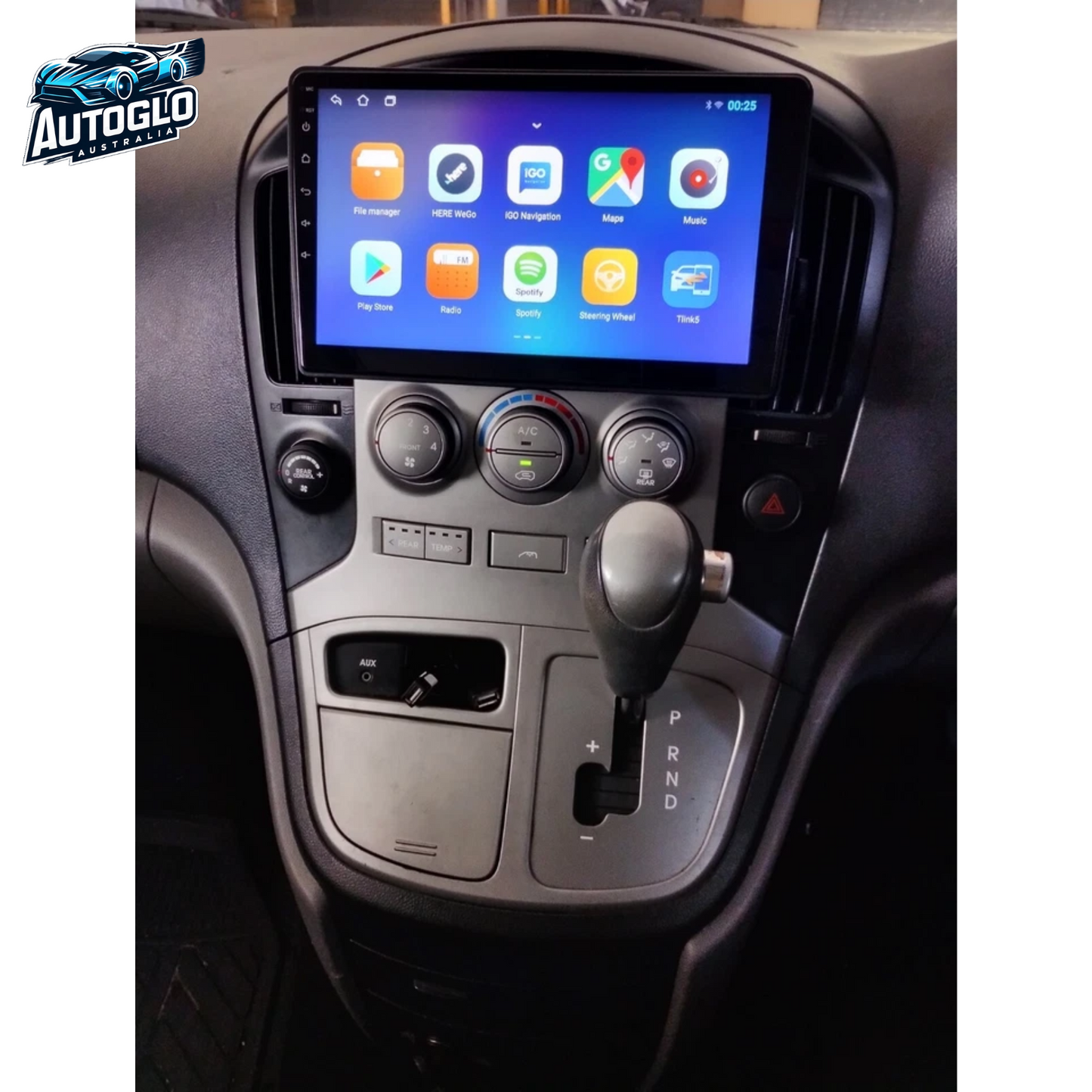 Autoglo Australia 9" (2G+32G) GPS BT WiFi CARPLAY ANDROID Stereo For HYUNDAI iMAX iLoad (2007-15)
