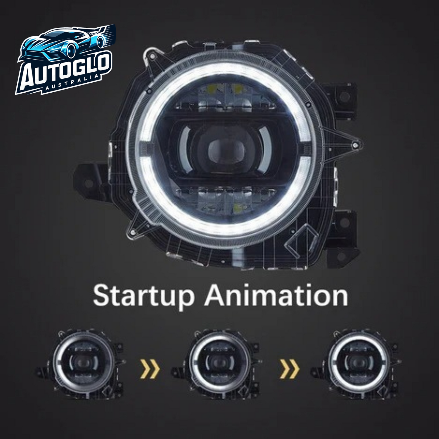 VLAND FULL LED Headlights For Suzuki Jimny 2018-UP 4th Gen