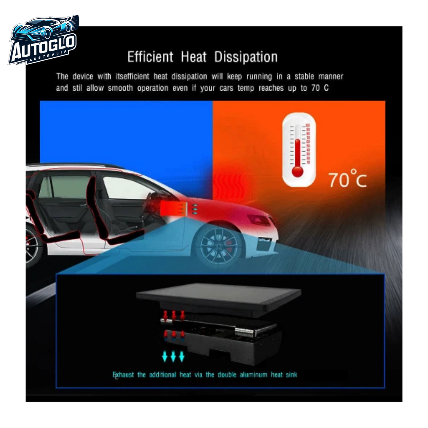 Autoglo Australia 9" CarPlay Android GPS BT For MITSUBISHI PAJERO TRITON 2GB+32GB (2008-16)