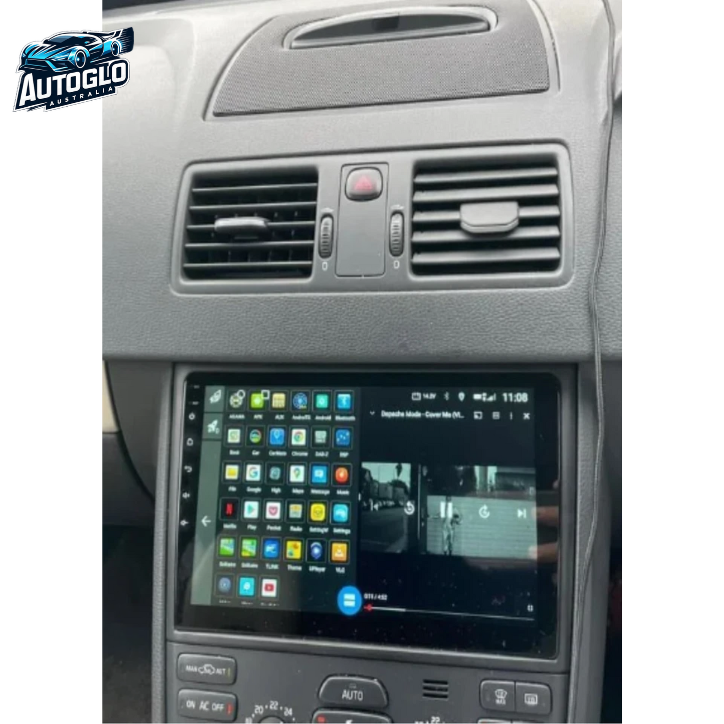 Autoglo Australia 9" CarPlay Android GPS BT WiFi Stereo For VOLVO XC90 (2004-13) 2+32GB