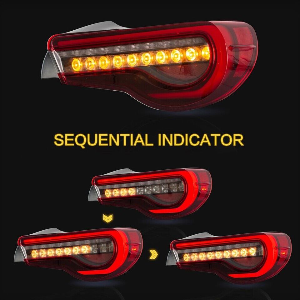 Toyota 86 LED tail lights