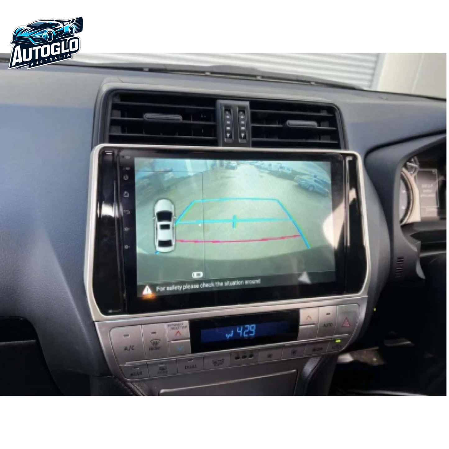 Autoglo Australia 10.1" Carplay Android 2GB+32GB BT GPS NAVI Stereo for TOYOTA PRADO 150 (2020-23)