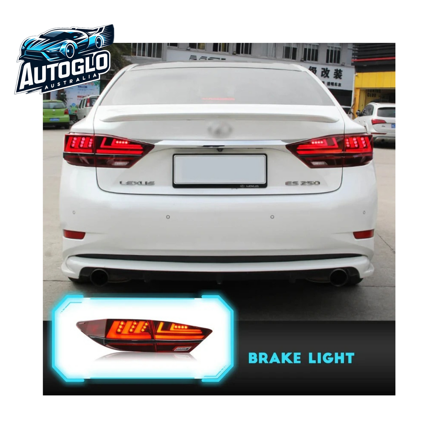 Autoglo Australia LED Tail Lights For Lexus ES350 ES 300h 2013-2018