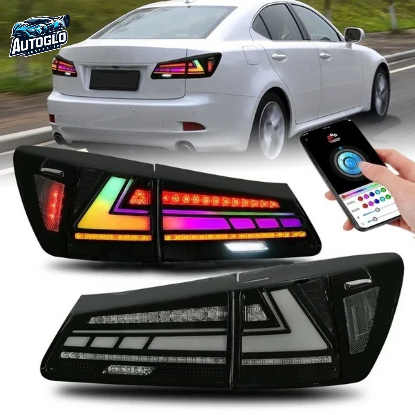 Autoglo Australia LED Head Light And Tail Lamp For Lexus IS250 IS350 ISF 2006-2013