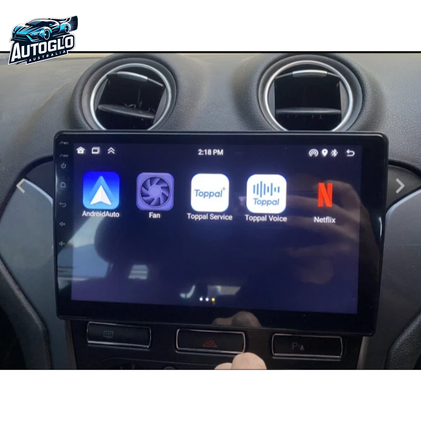Autoglo Australia 10" (2G+32G) BT WiFi CARPLAY ANDROID Stereo For FORD MONDEO AUTO AC (2011-14)