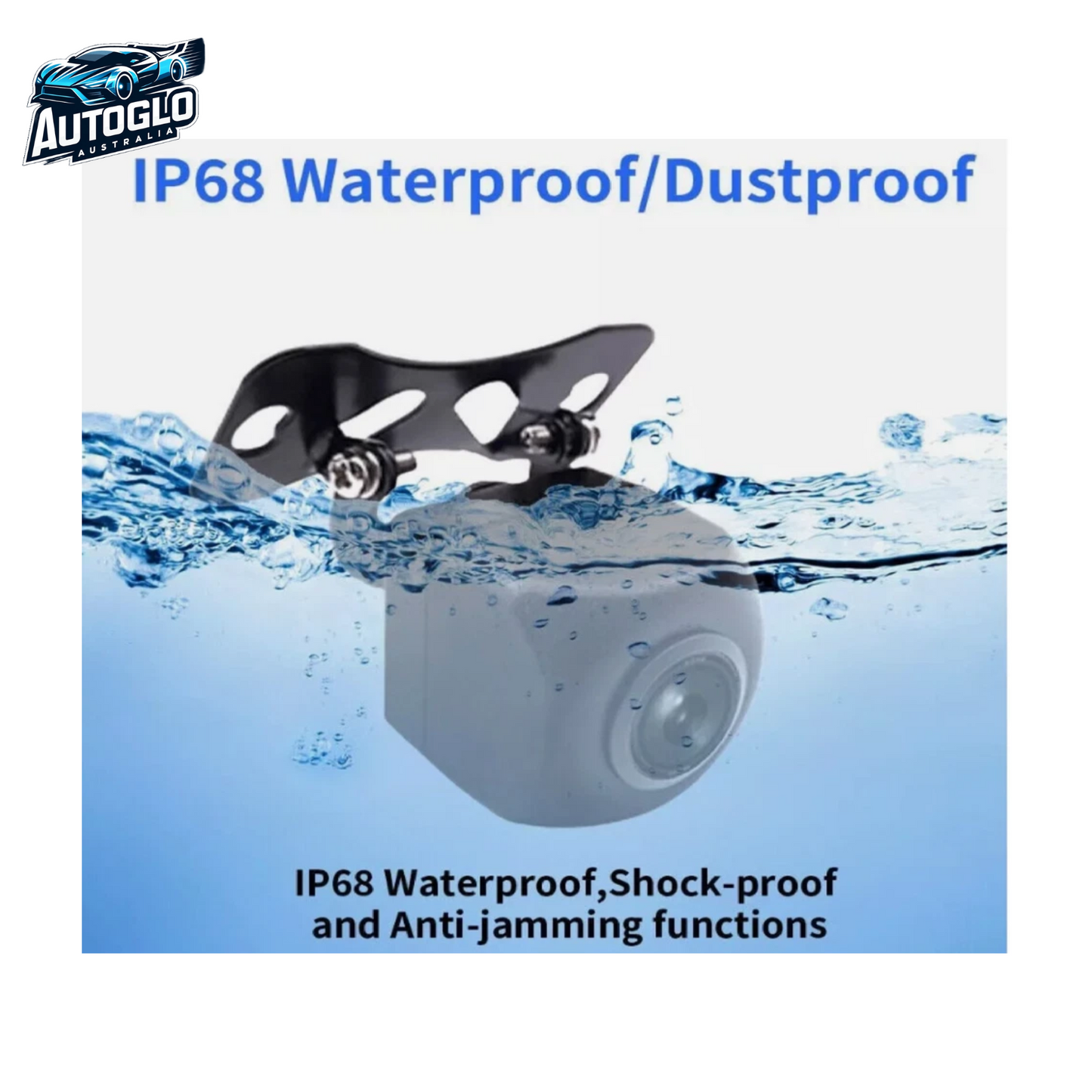 Autoglo Australia AHD HD 1080P 10M Reverse Car Rear View Backup Parking Camera Waterproof IR