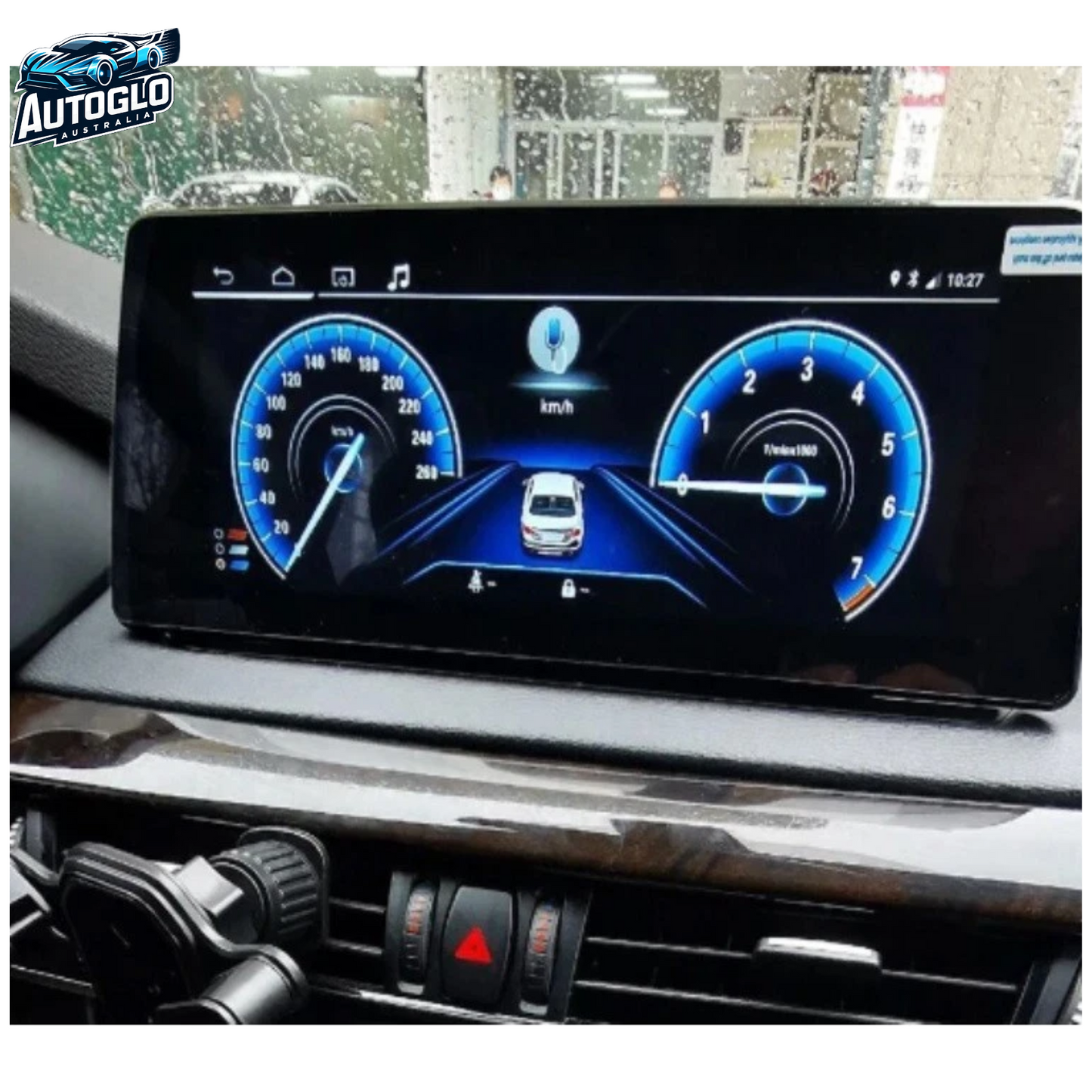 Autoglo Australia 9" BMW X5 E70 X6 E71 12.3" XL FHD Carplay Android BT GPS 4G Auto Stereo (CIC)