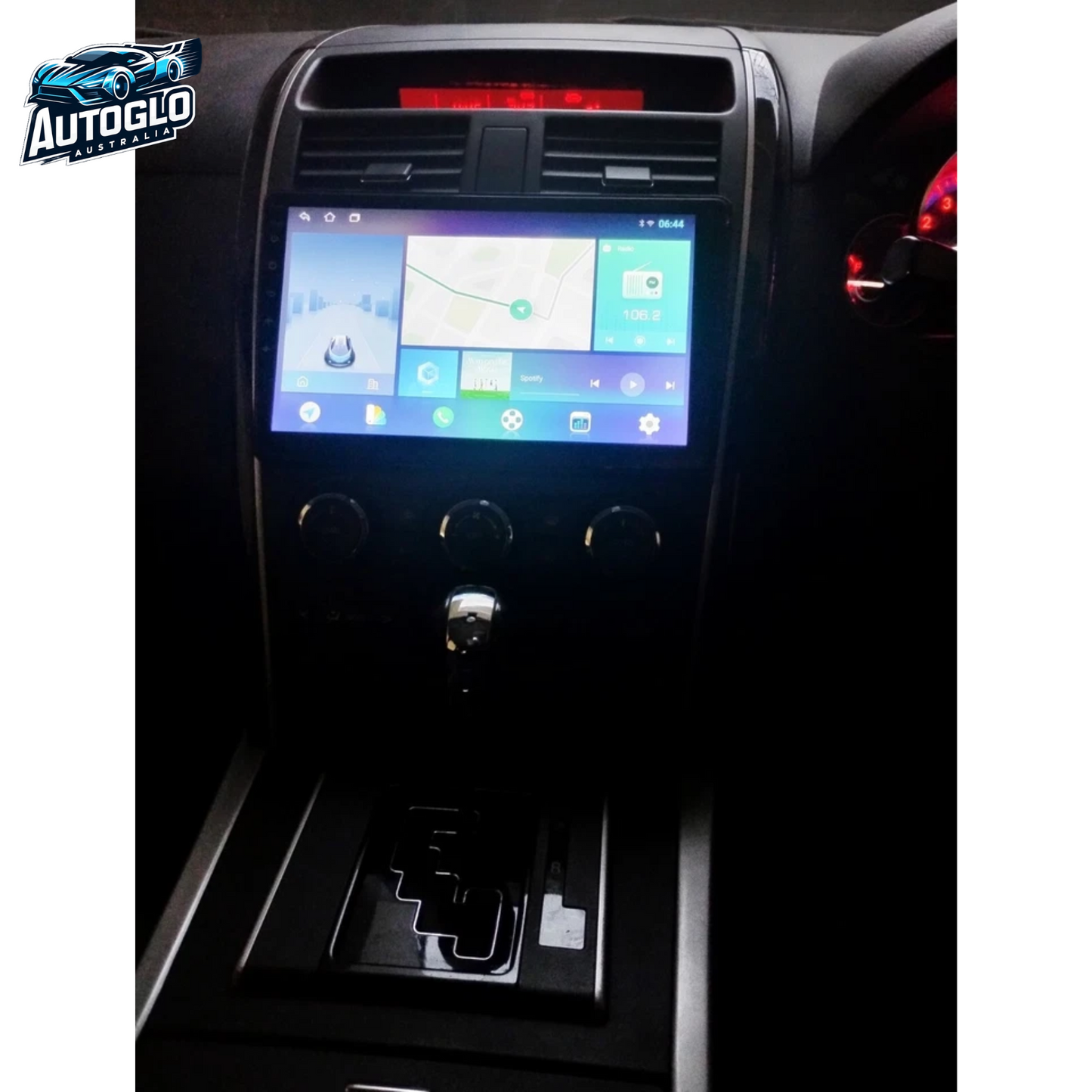 Autoglo Australia 9" CarPlay Android 13.0 BT GPS WiFi Stereo For MAZDA CX 7 (2008 -15) 2GB+32GB