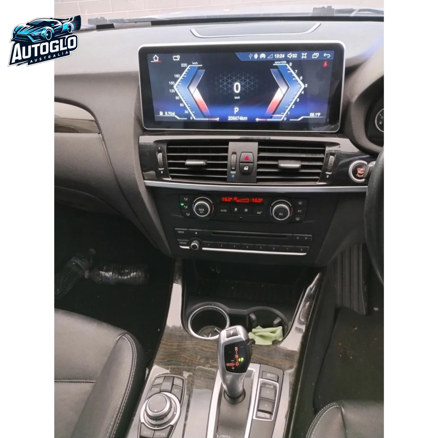 Autoglo Australia BMW X3 F25 X4 F26 12.3" XL FHD Carplay Android BT GPS 4G Auto Stereo (NBT only)