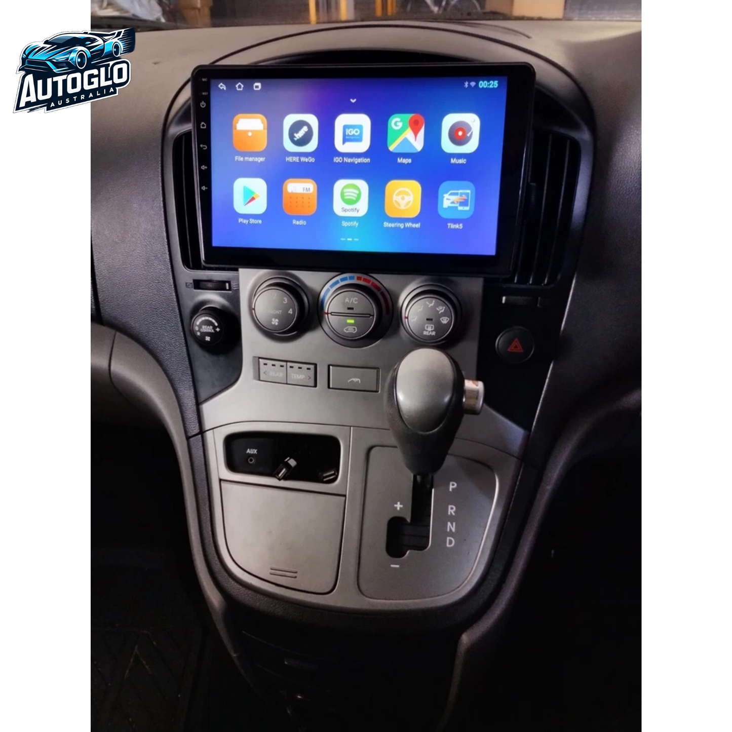 Autoglo Australia 9" (2G+32G) GPS BT WiFi CARPLAY ANDROID Stereo For HYUNDAI iMAX iLoad (2007-15)