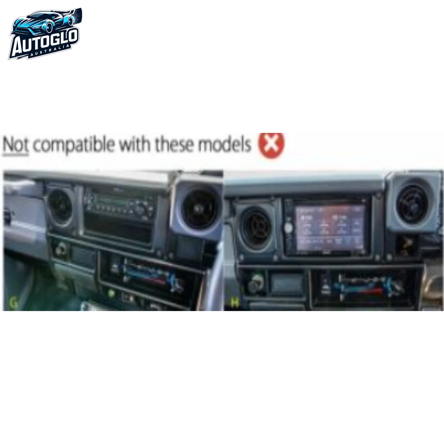 Autoglo Australia 9" (2G+32G) GPS BT WiFi CARPLAY Stereo For TOYOTA LANDCRUISER 70 S (2008-20)