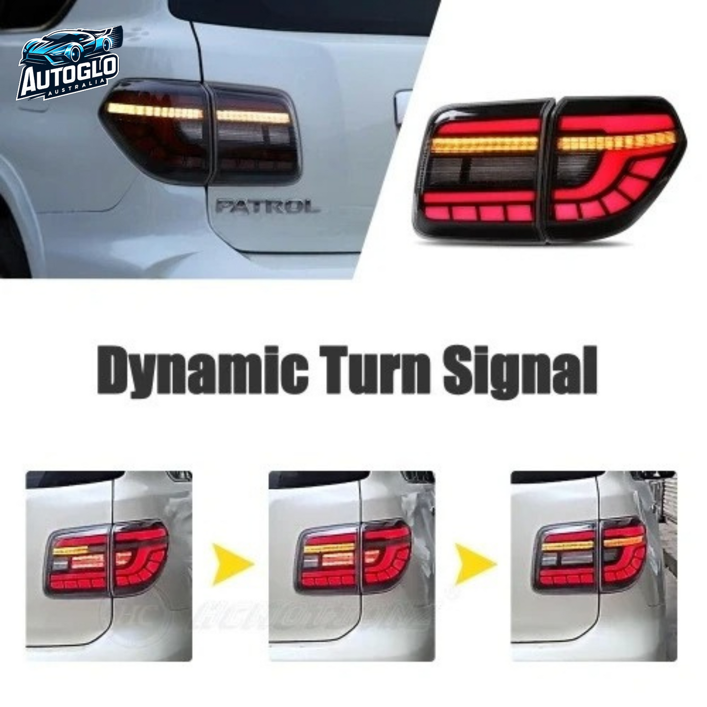 Autoglo Australia For Nissan Patrol Tail Light 2012-2019 V2