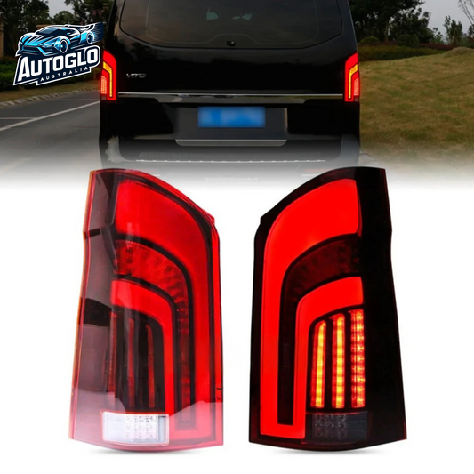 Autoglo Australia Taillights For Benz Vito V250 V260 2016-2021 Car Led Rear Lamps V3
