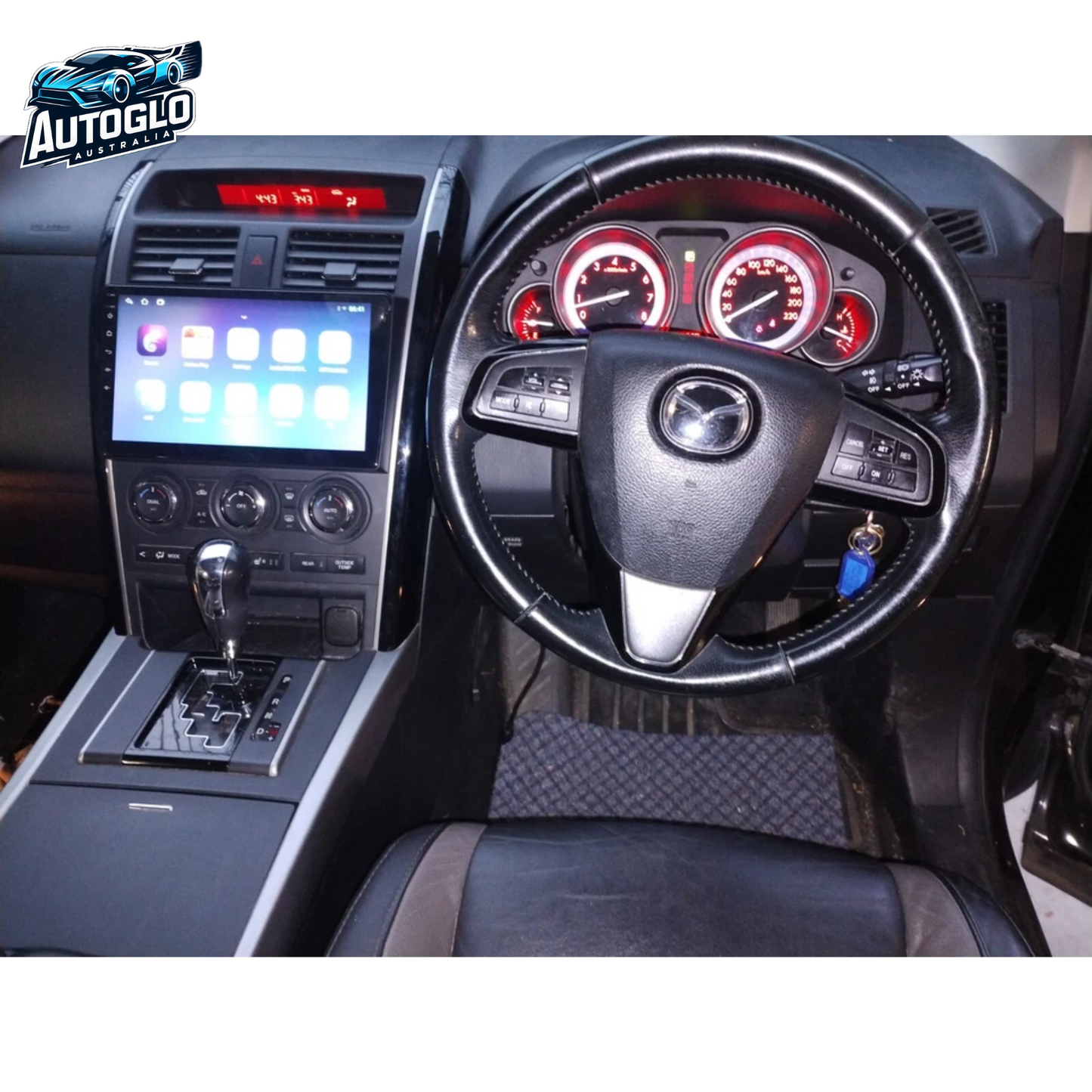 Autoglo Australia 9" (2GB+32G) Android 13 Stereo Carplay for MAZDA CX-9 (2007-15)