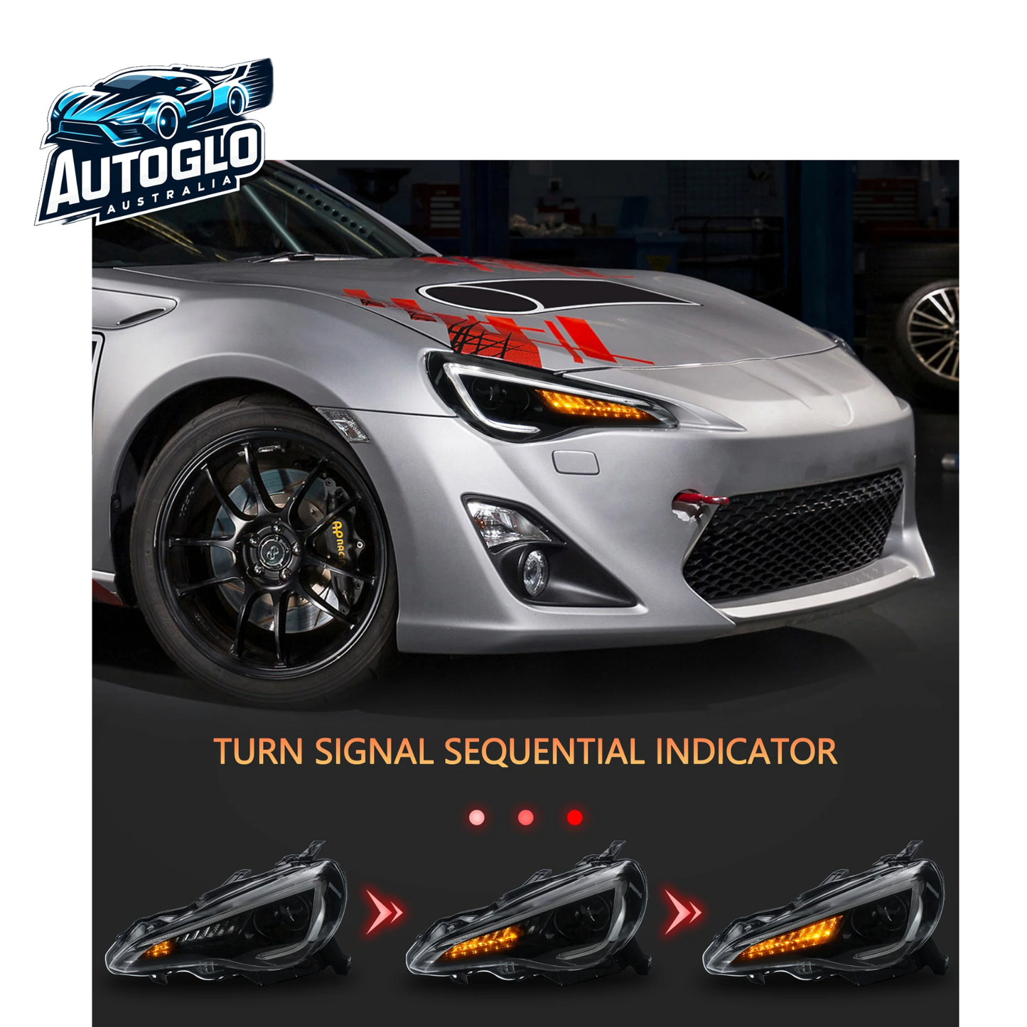 VLAND 1 Pair Headlights And Tail Lights For 2013-2021 Toyota 86 and Subaru BRZ