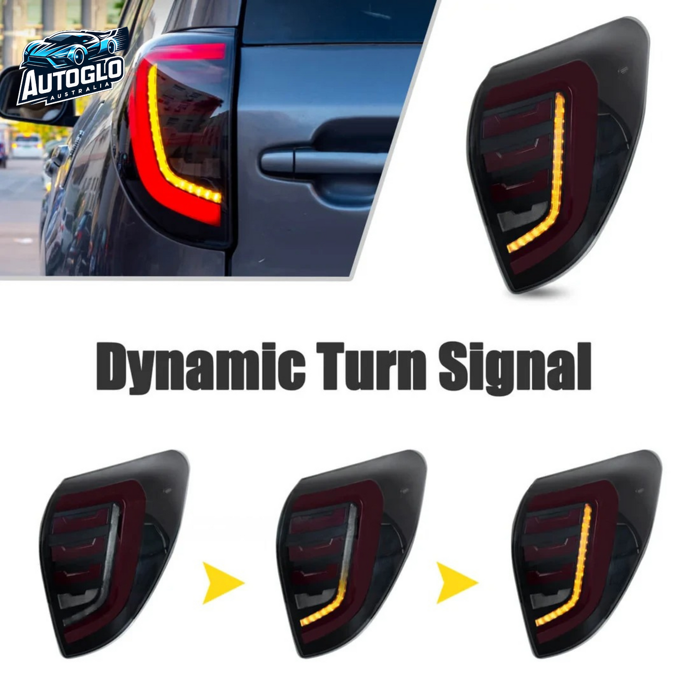 Autoglo Australia LED Tail Lights For Toyota Rav4 2006-2012