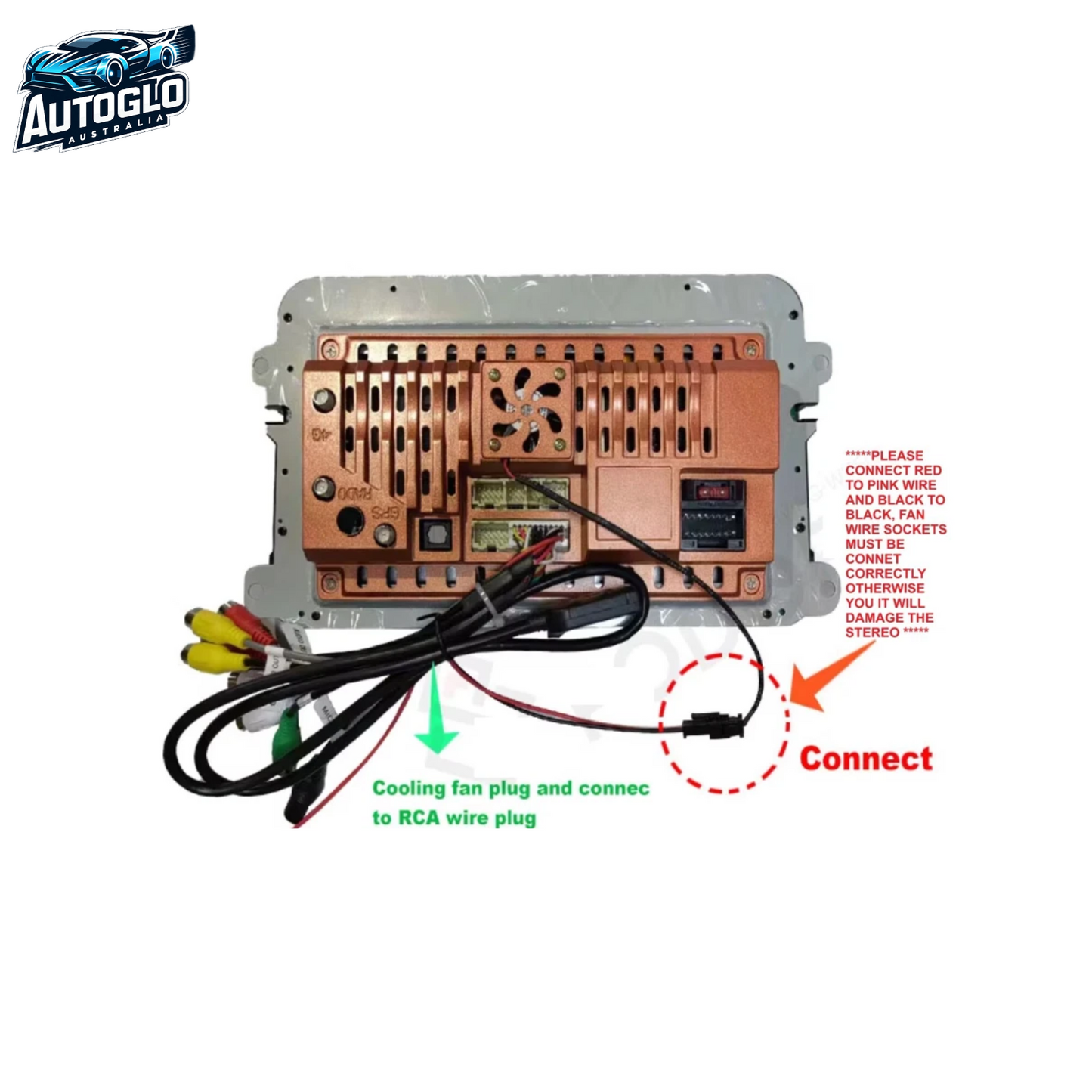 Autoglo Australia 9" (2G+32G) CARPLAY ANDROID GPS BT WiFi Stereo For HYUNDAI GETZ (2002-11)