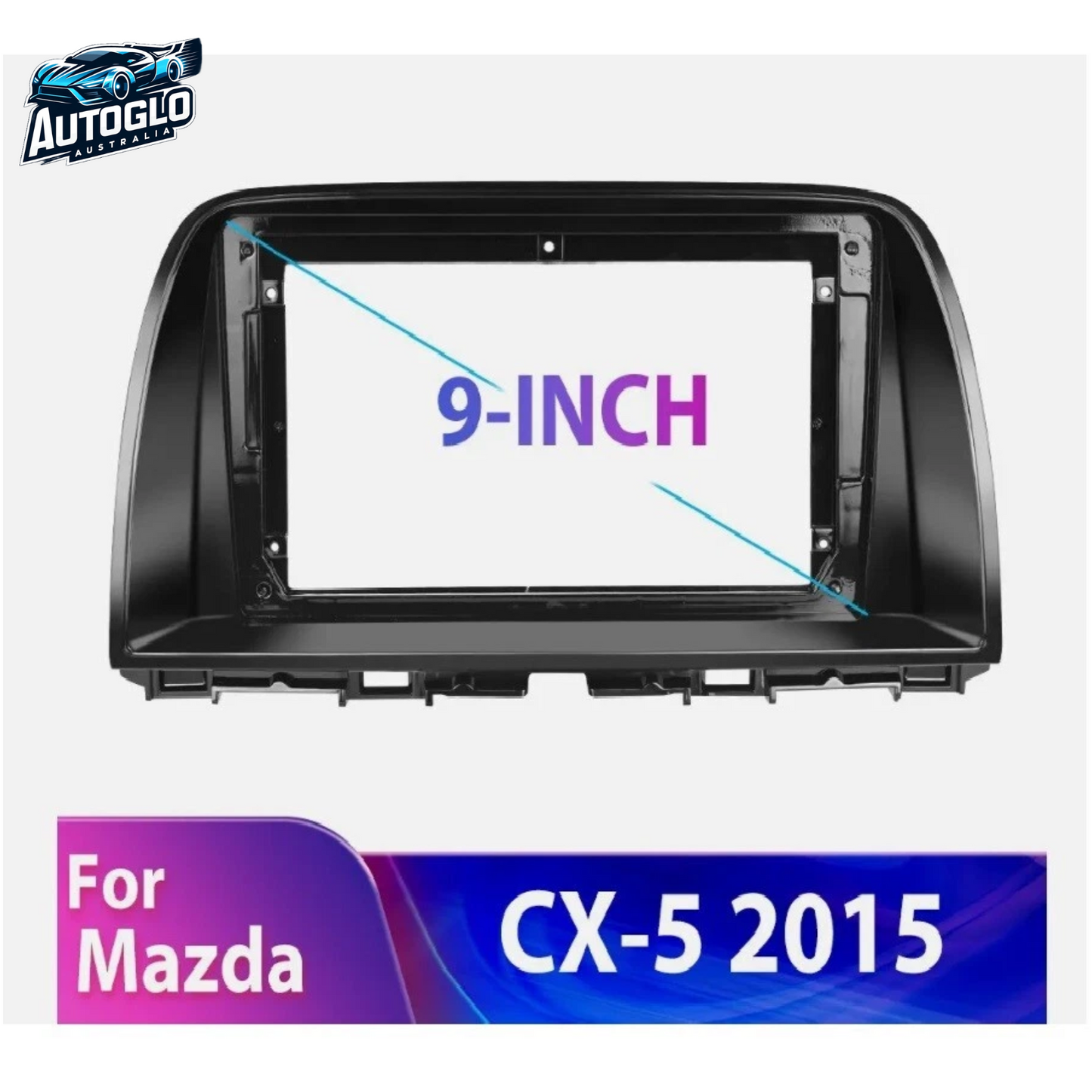 Autoglo Australia 9" CarPlay Android 13 GPS BT WiFi Stereo For MAZDA CX5 (2012 -16) 2GB+32GB