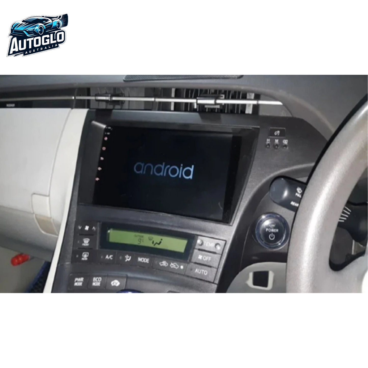 Autoglo Australia 10.1" Carplay Android BT GPS WiFi Stereo for TOYOTA PPRIUS (2009-15) 2+32G