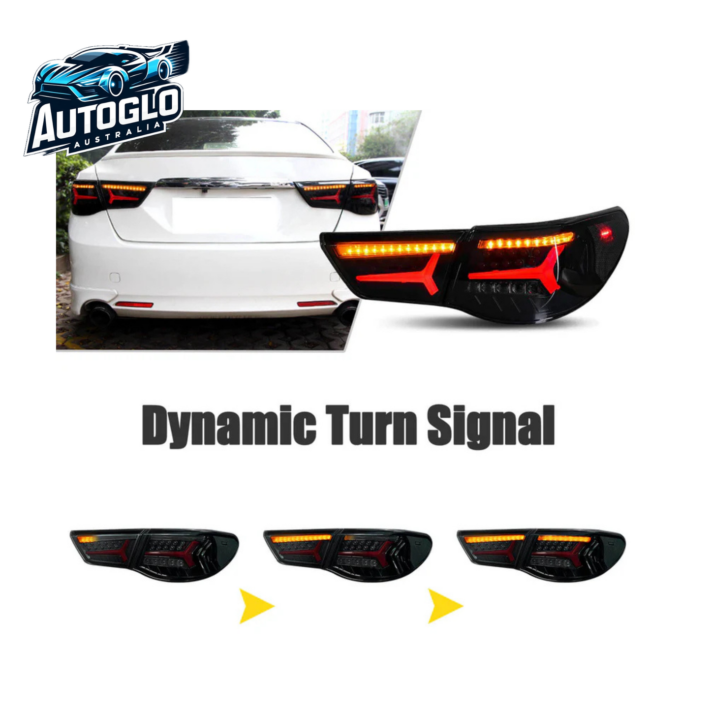 Autoglo Australia LED Taillights 09-12 For Toyota Mark X /Reiz