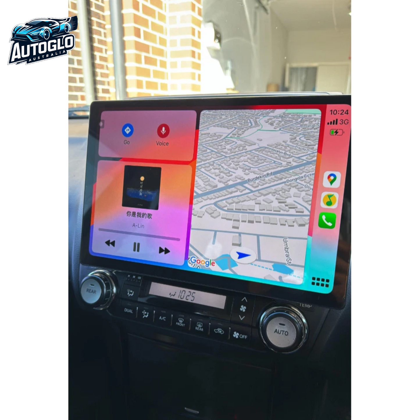 Autoglo Australia 13.1" Android 13 Carplay 4GB+64GB BT GPS NAVI Stereo for TOYOTA PRADO (2014-19)