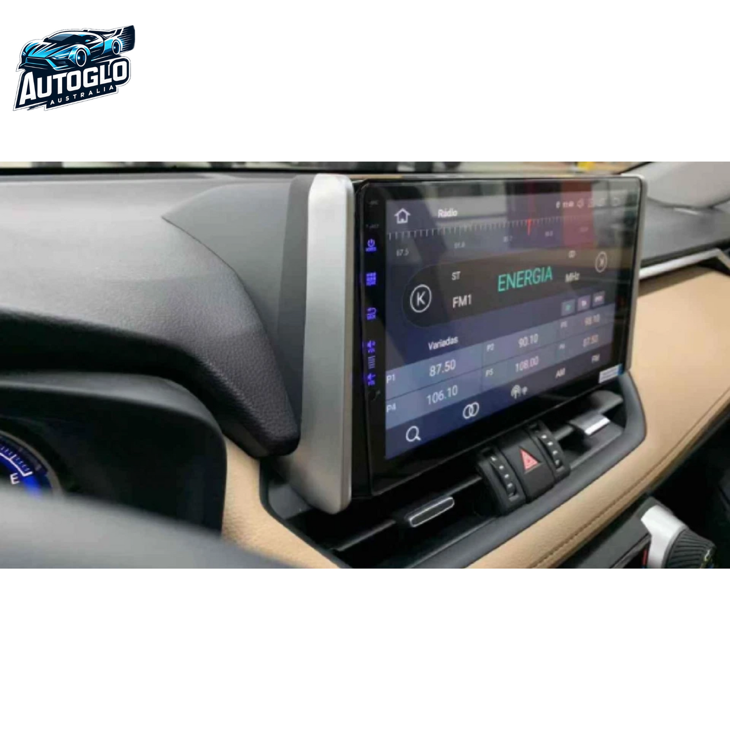 Autoglo Australia 10.1" Android 13 Carplay BT GPS Stereo for Toyota RAV4 2GB+32GB (2018-2020)