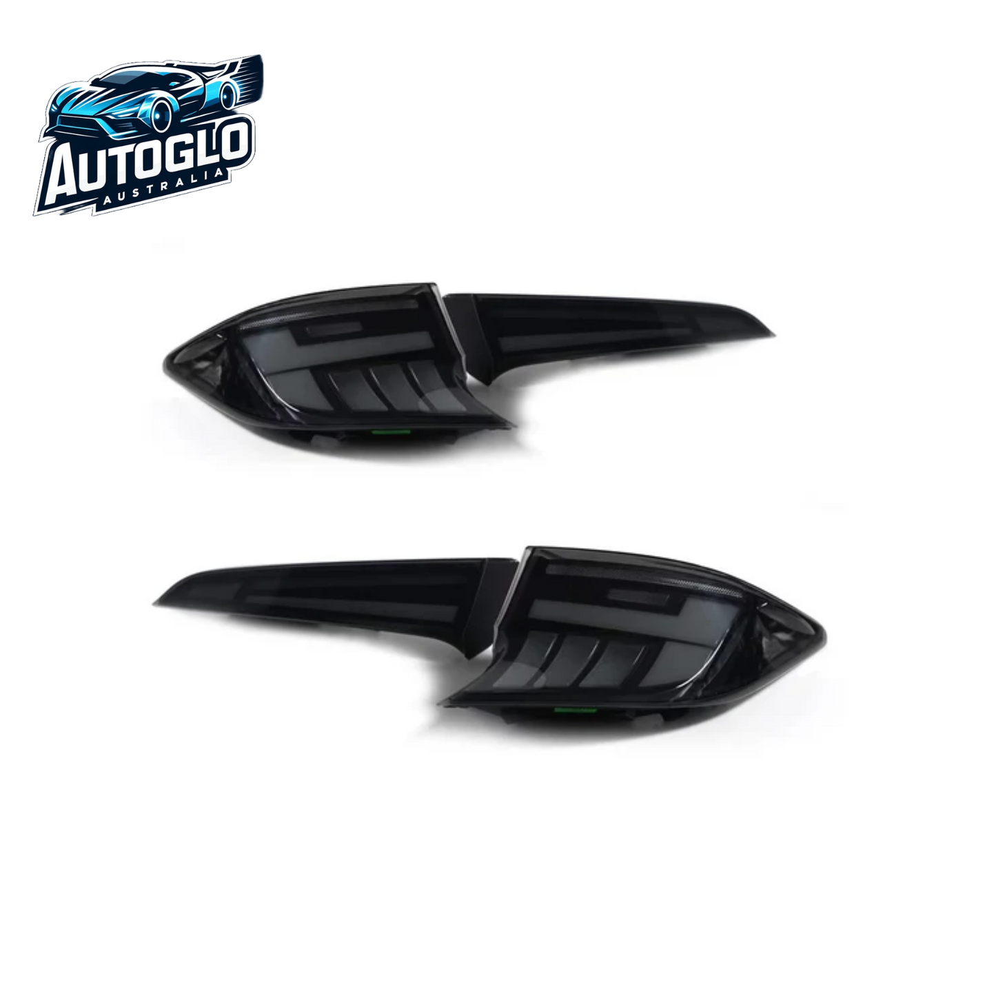 Autoglo Australia Led Tail Lights For Toyota Corolla Hatchback 2018-2023 DRL Start UP Animation