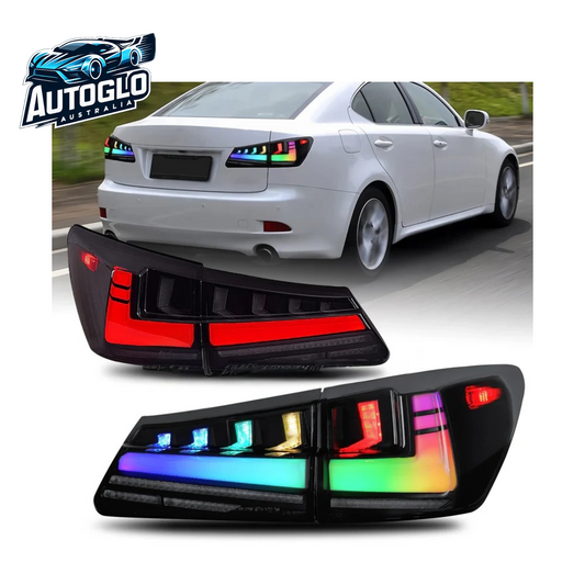 Autoglo Australia LED RGB Tail Light For Lexus IS250 IS350 ISF 2006-2013