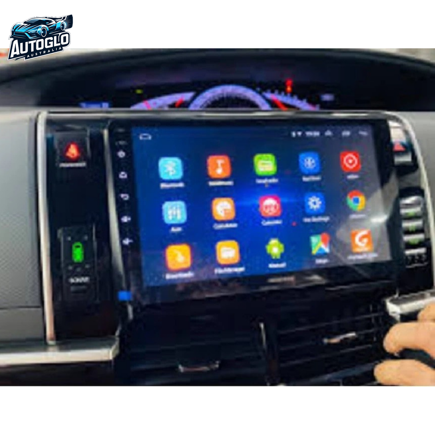 Autoglo Australia 9" (2G+32G) BT GPS CARPLAY ANDROID Stereo For Toyota Tarago Estima (2014-18)