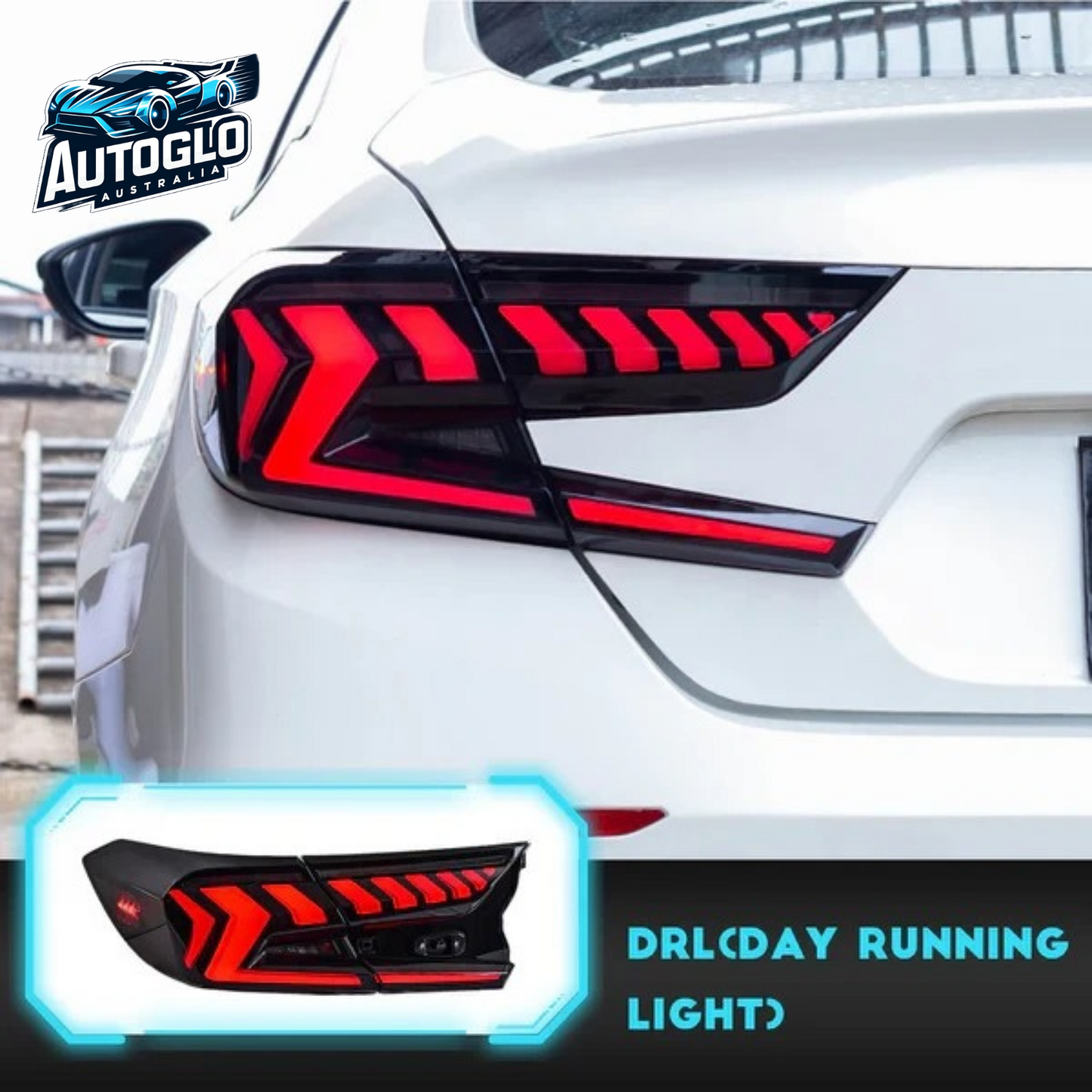 Autoglo Australia LED Taillights for Honda Accord 2018-2022