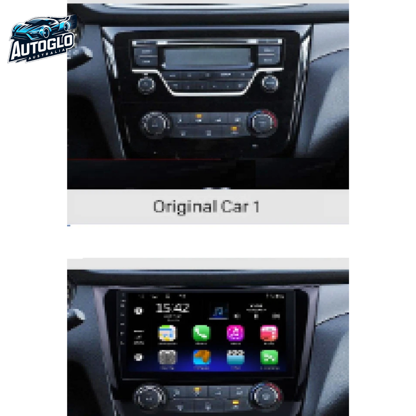 Autoglo Australia 10" Android Carplay BT GPS 32G Stereo for NISSAN QASHQAI 2 X-Trail 3 (2013-17)