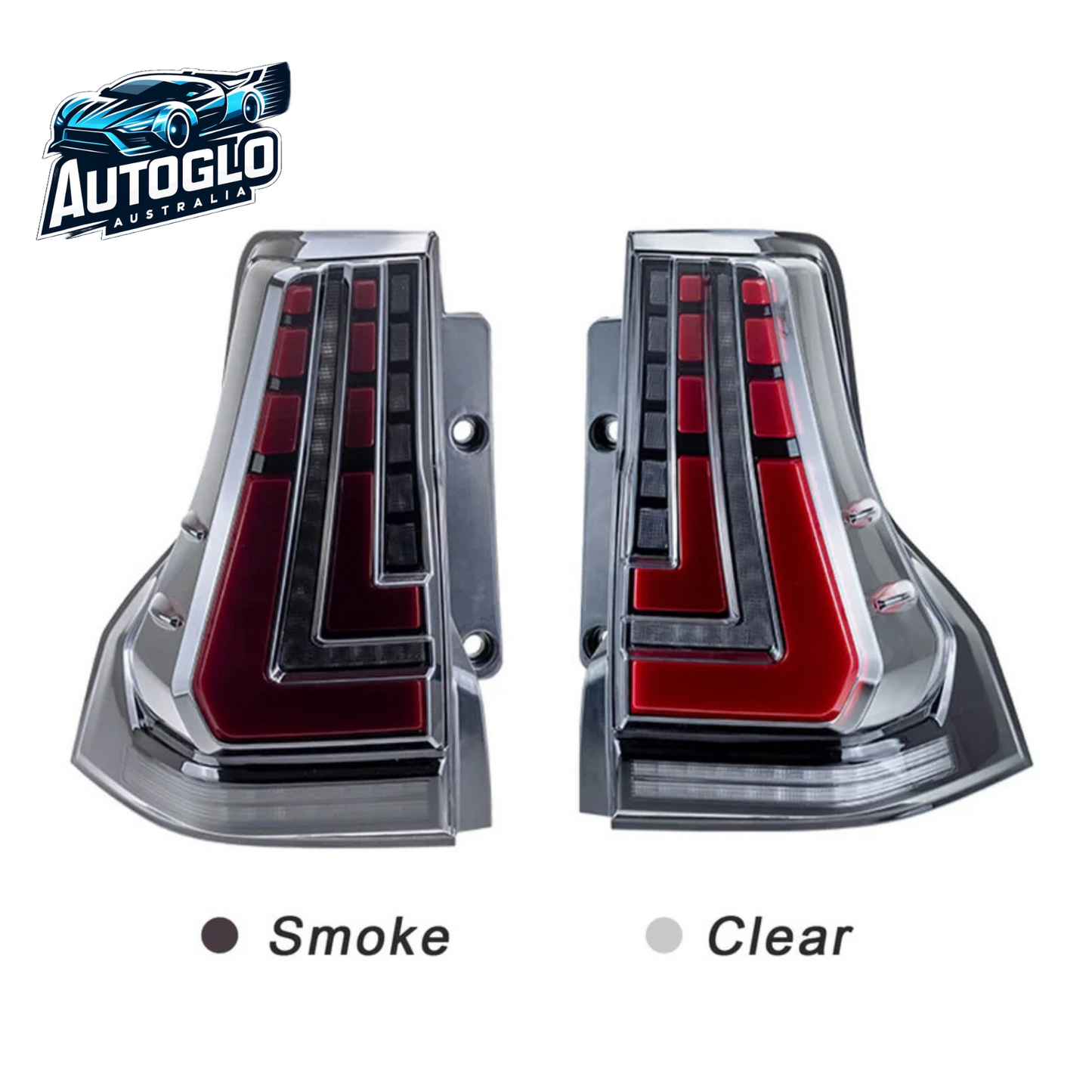 Autoglo Australia 2010-2021 LED Tail Lights For Toyota Land Cruiser Prado