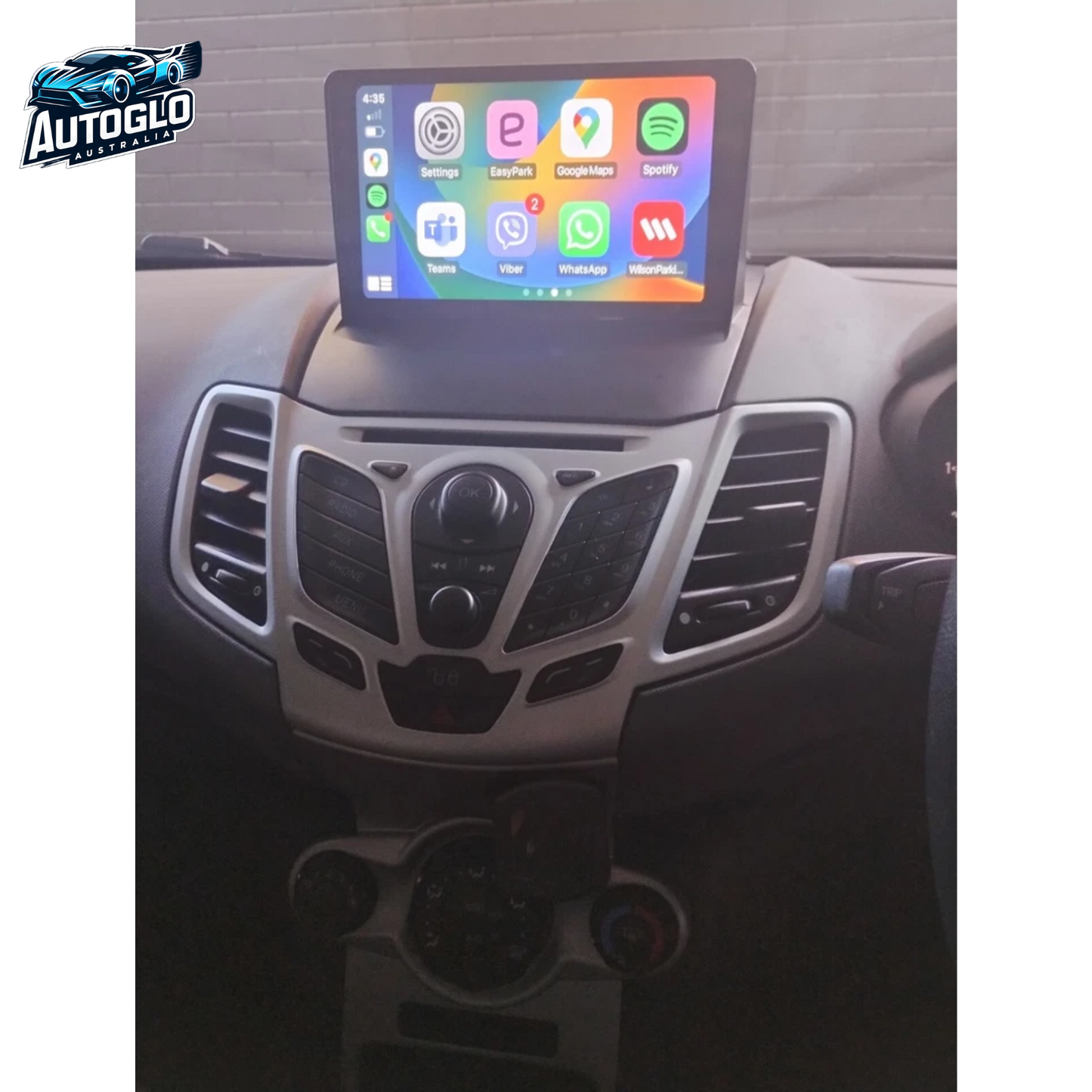 Autoglo Australia 9" Android Carplay Stereo BT GPS for FORD FIESTA 2GB+32G (2009-16)
