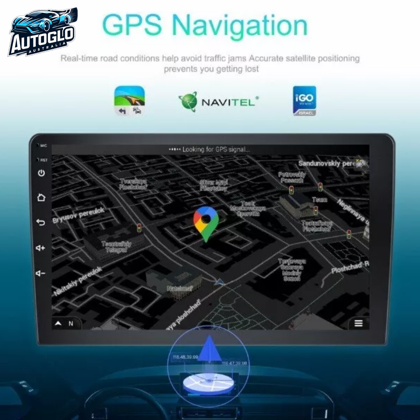 Autoglo Australia 9" Android Carplay BT GPS Stereo for TOYOTA PRIUS 2GB+32G (2012-14)