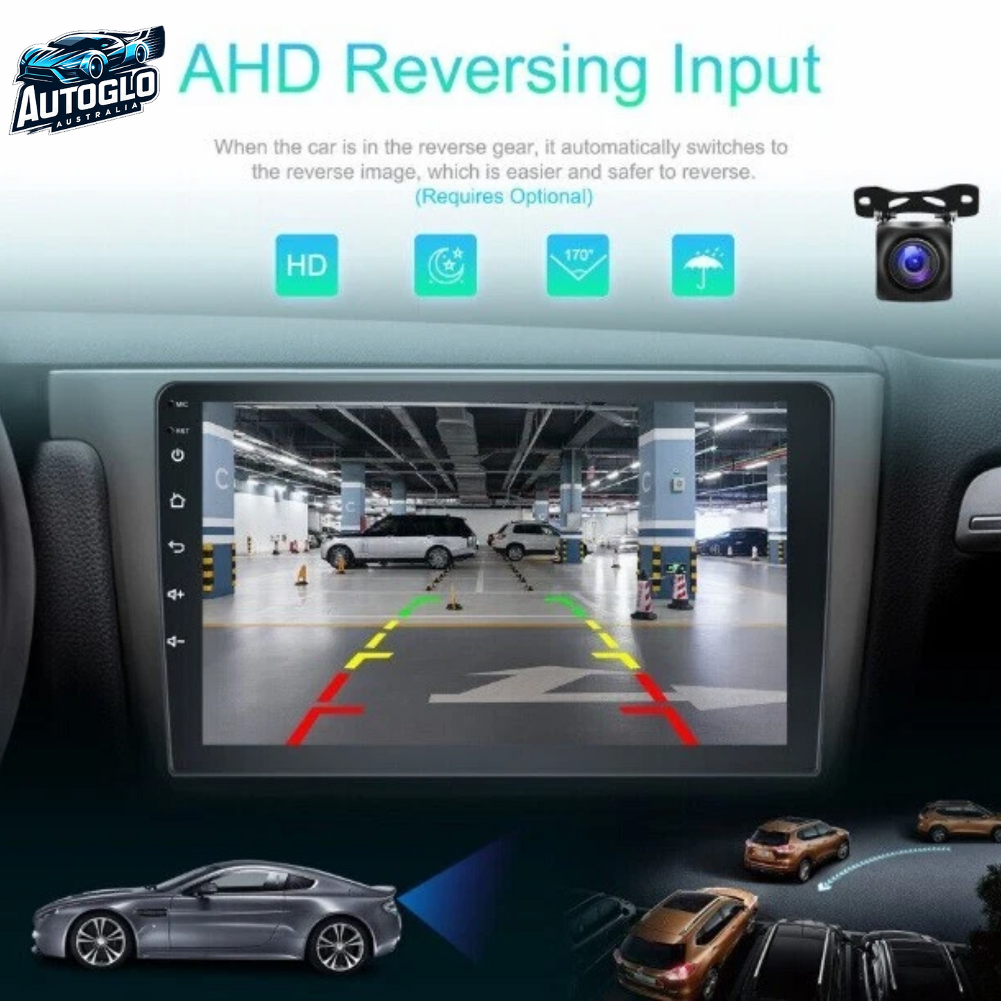 Autoglo Australia 9" (2GB+32G) Android Carplay BT GPS Stereo for HYUNDAI SONATA NF (2004-08)
