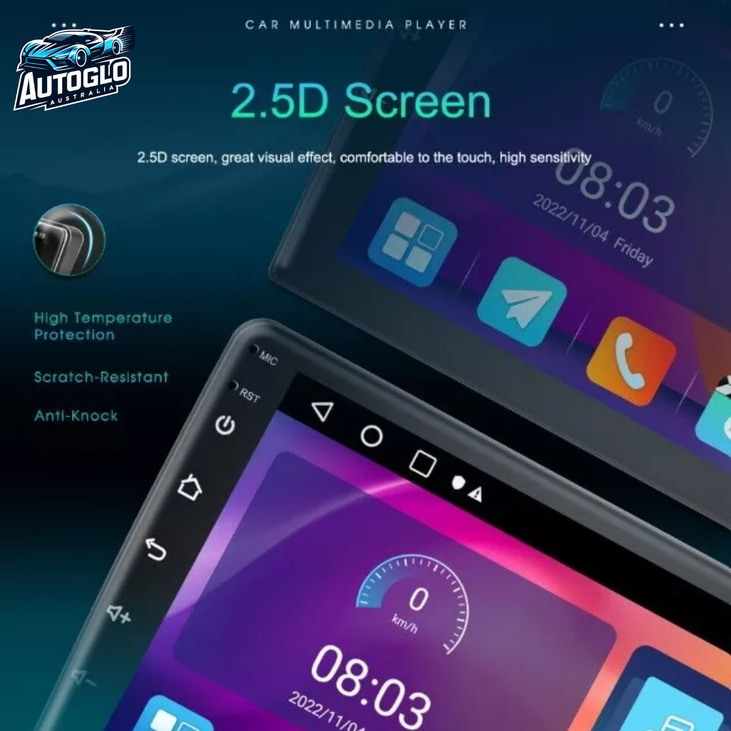 Autoglo Australia 10" Android Carplay BT GPS 32G Stereo for TOYOTA TARAGO ESTIMA (2006-16)
