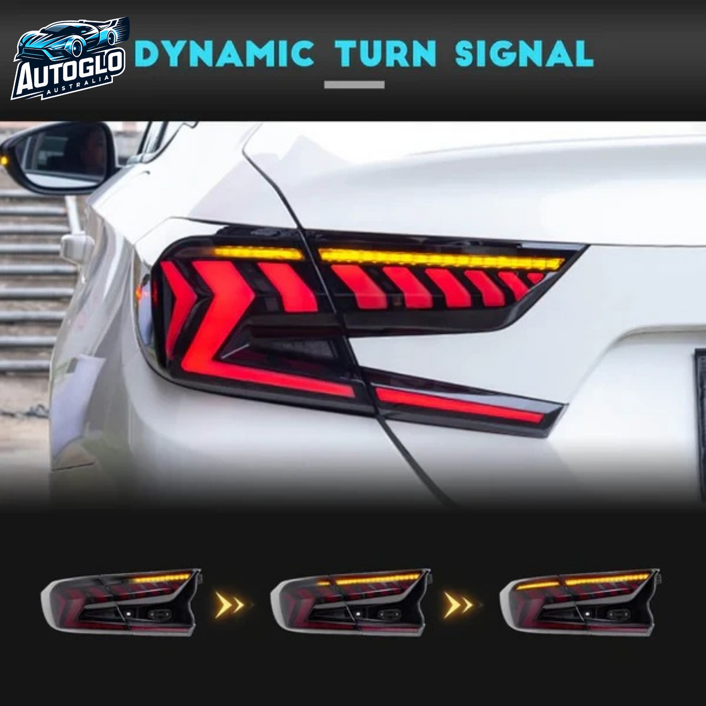 Autoglo Australia LED Taillights for Honda Accord 2018-2022