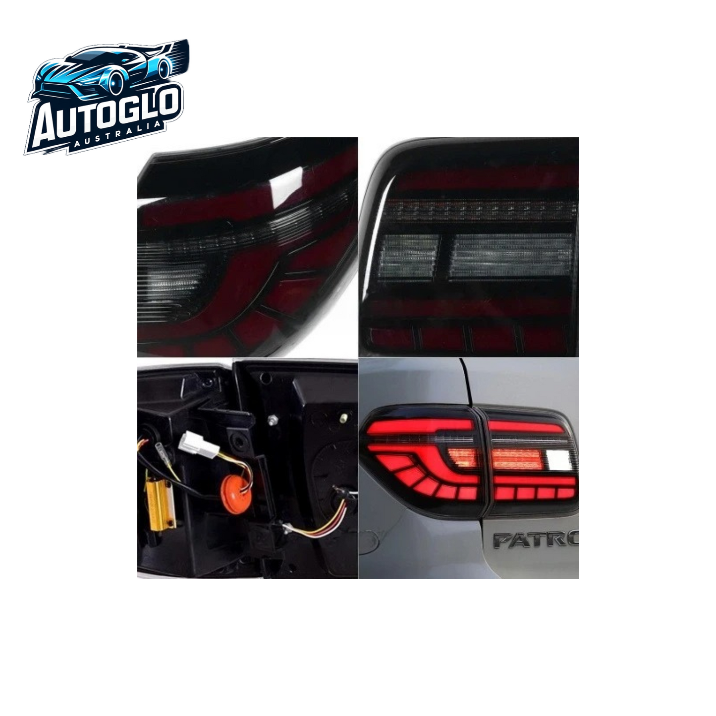 Autoglo Australia For Nissan Patrol Tail Light 2012-2019 V2