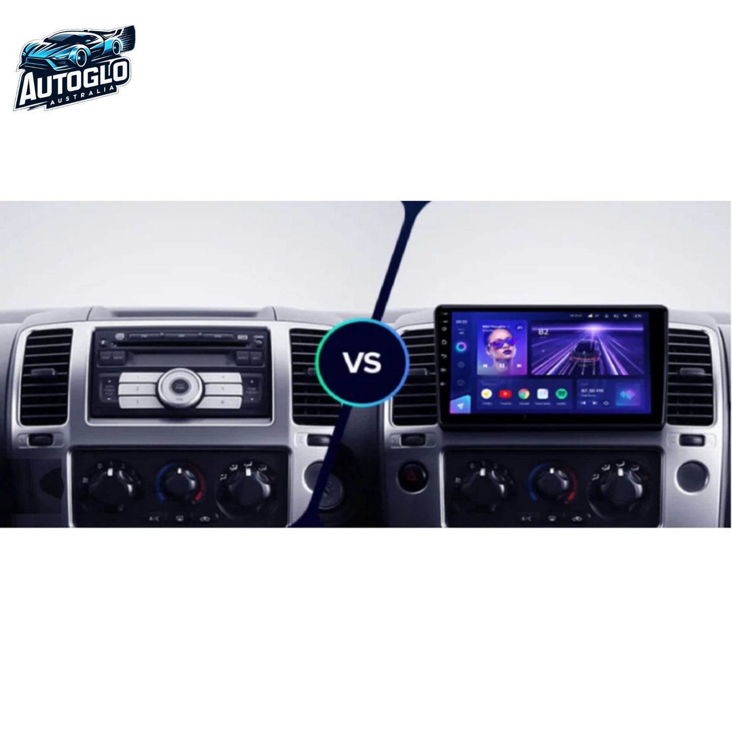 Autoglo Australia 9" Carplay Stereo for Nissan Pathfinder R51 (2004-2012) NAVARA D40 (2006-2012)