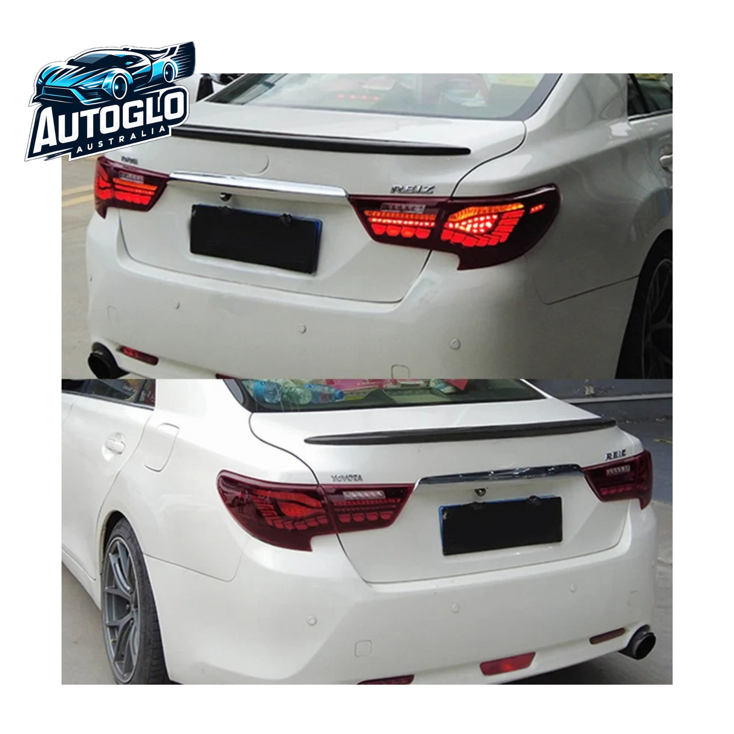 Autoglo Australia LED Taillights 13-19 For Toyota Mark X /Reiz