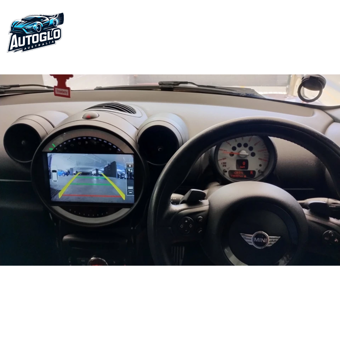 Autoglo Australia 9" (2G+32G) GPS BT WiFi CARPLAY ANDROID Stereo For BMW MINI (2011-15)