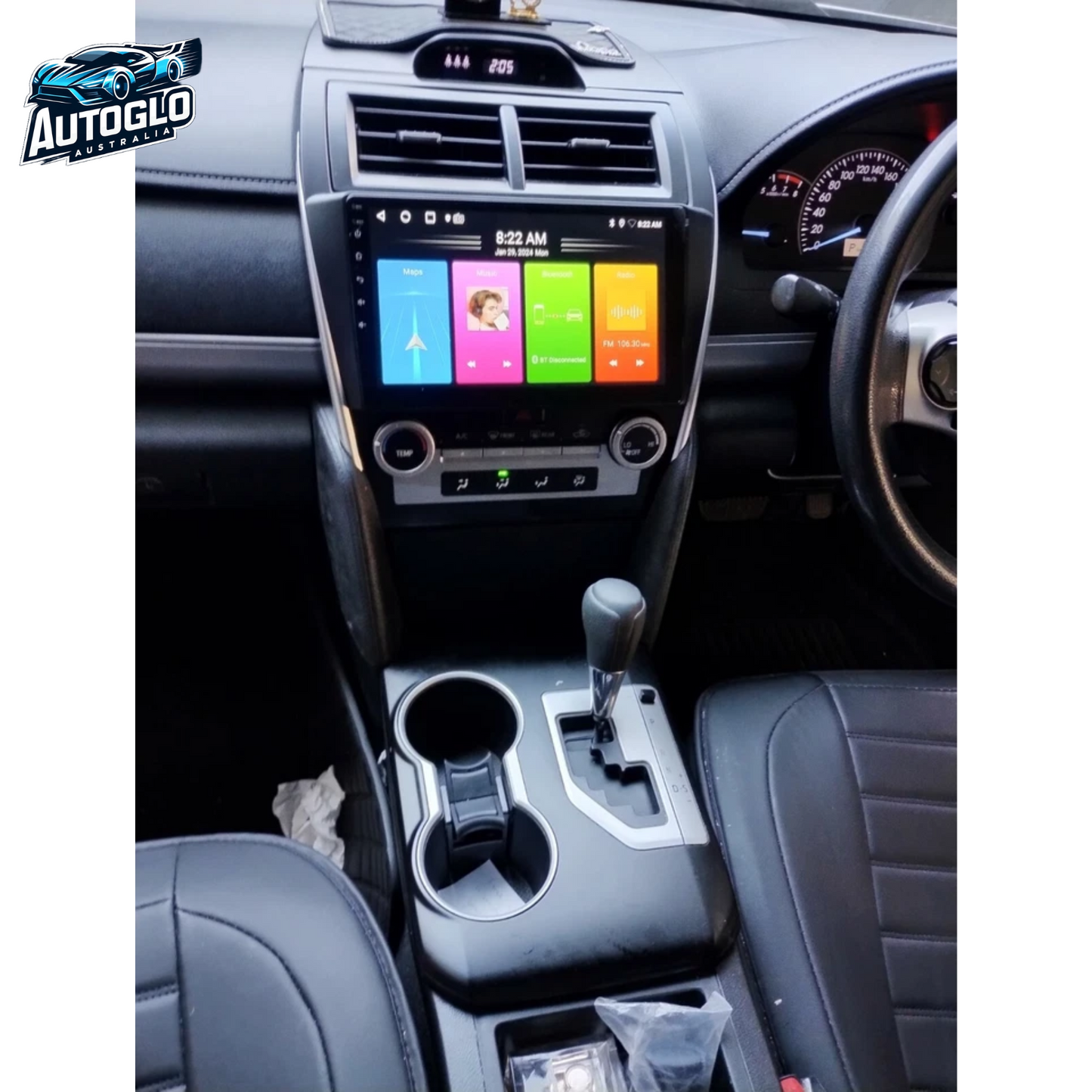 Autoglo Australia 10" CARPLAY ANDROID 2G+32G GPS BT WiFi Stereo for TOYOTA CAMRY JBL (2012-17)