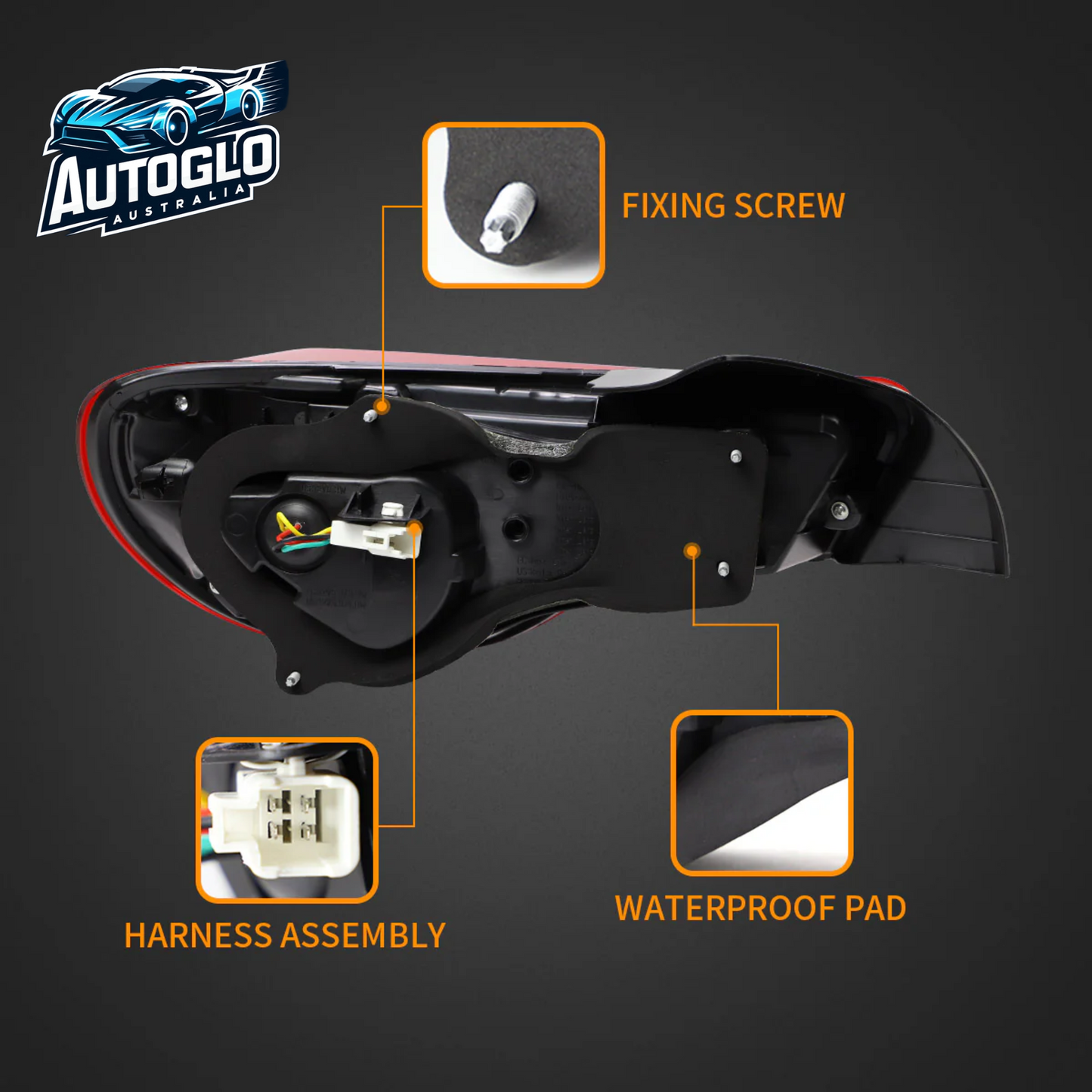 VLAND Full LED Tail Lights for Toyota 86 GT86 2012-2020 Subaru BRZ 2013-2020 w/ Sequential Turn Signals