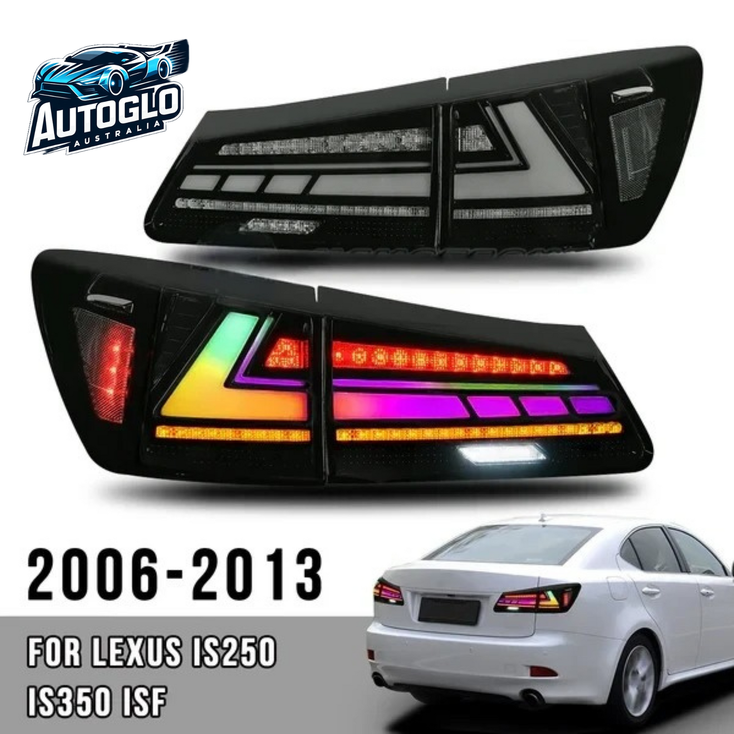 Autoglo Australia LED Head Light And Tail Lamp For Lexus IS250 IS350 ISF 2006-2013